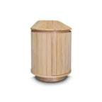The Semillon New Zealand Ash 5 Door Entertainment Unit - Natural available to purchase from Warehouse Furniture Clearance at our next sale event.