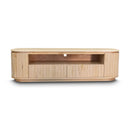 The Semillon New Zealand Ash 2 Drawer Entertainment Unit - Natural available to purchase from Warehouse Furniture Clearance at our next sale event.