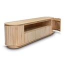 The Semillon New Zealand Ash 2 Drawer Entertainment Unit - Natural available to purchase from Warehouse Furniture Clearance at our next sale event.