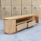 The Semillon New Zealand Ash 2 Drawer Entertainment Unit - Natural available to purchase from Warehouse Furniture Clearance at our next sale event.