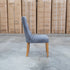 The Semillon Upholstered Natural Frame Dining Chair - Share Charcoal