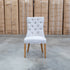 The Semillon Upholstered Natural Frame Dining Chair - Share Oat