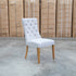 The Semillon Upholstered Natural Frame Dining Chair - Share Oat
