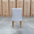 The Semillon Upholstered Natural Frame Dining Chair - Share Oat