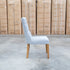 The Semillon Upholstered Natural Frame Dining Chair - Share Slate