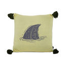 The Rayell Sharkfin Cushion - UNI25  - Available Instore Only available to purchase from Warehouse Furniture Clearance at our next sale event.