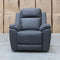 The Bari Single Recliner - Charcoal available to purchase from Warehouse Furniture Clearance at our next sale event.