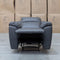 The Bari Single Recliner - Charcoal available to purchase from Warehouse Furniture Clearance at our next sale event.