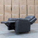 The Bari Single Recliner - Charcoal available to purchase from Warehouse Furniture Clearance at our next sale event.