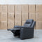 The Bari Single Recliner - Charcoal available to purchase from Warehouse Furniture Clearance at our next sale event.
