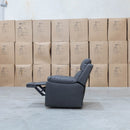 The Bari Single Recliner - Charcoal available to purchase from Warehouse Furniture Clearance at our next sale event.