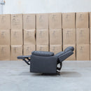 The Bari Single Recliner - Charcoal available to purchase from Warehouse Furniture Clearance at our next sale event.