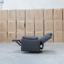 The Bari Single Recliner - Charcoal available to purchase from Warehouse Furniture Clearance at our next sale event.
