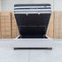 The Sloane Queen Fabric Gas Lift Bed - Oat