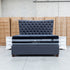 The Sloane Queen Fabric Gas Lift Bed - Charcoal