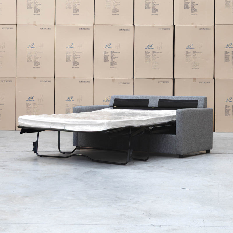 Cora 2.5 Seat Sofa with Sofa Bed - Smoke