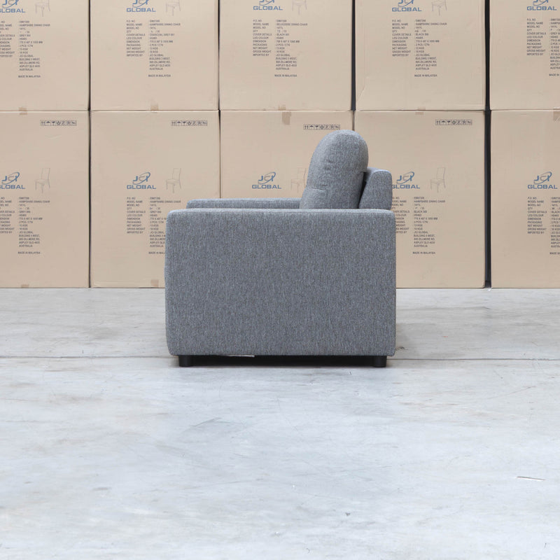 Cora 2.5 Seat Sofa with Sofa Bed - Smoke