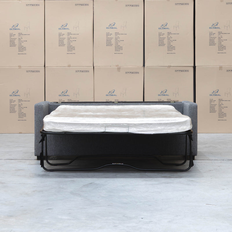 Cora 2.5 Seat Sofa with Sofa Bed - Smoke