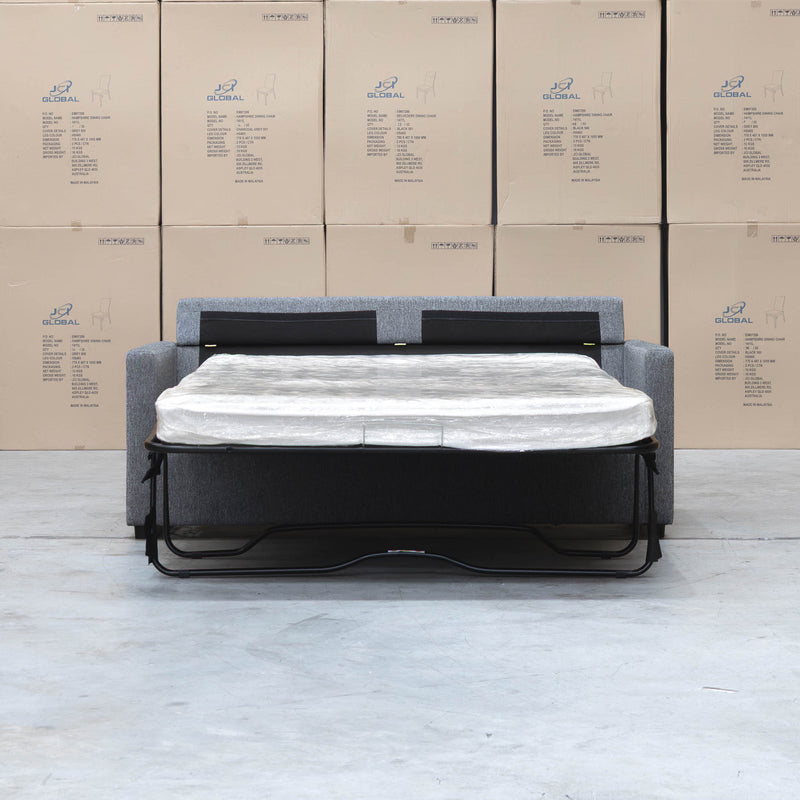 Cora 2.5 Seat Sofa with Sofa Bed - Smoke