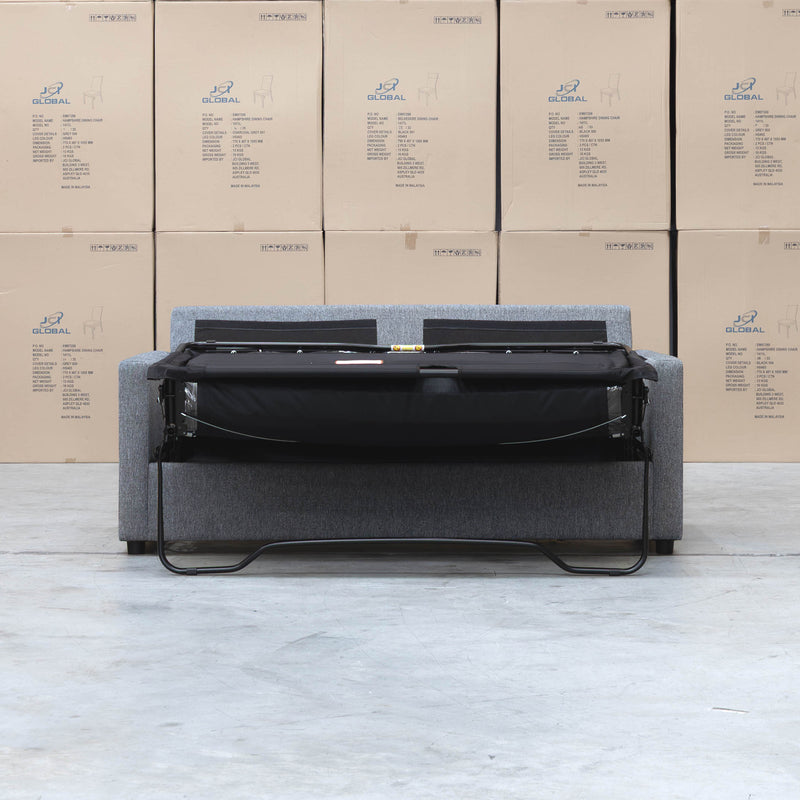 Cora 2.5 Seat Sofa with Sofa Bed - Smoke
