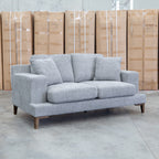 The Zuri Two Seat Sofa - Slate available to purchase from Warehouse Furniture Clearance at our next sale event.