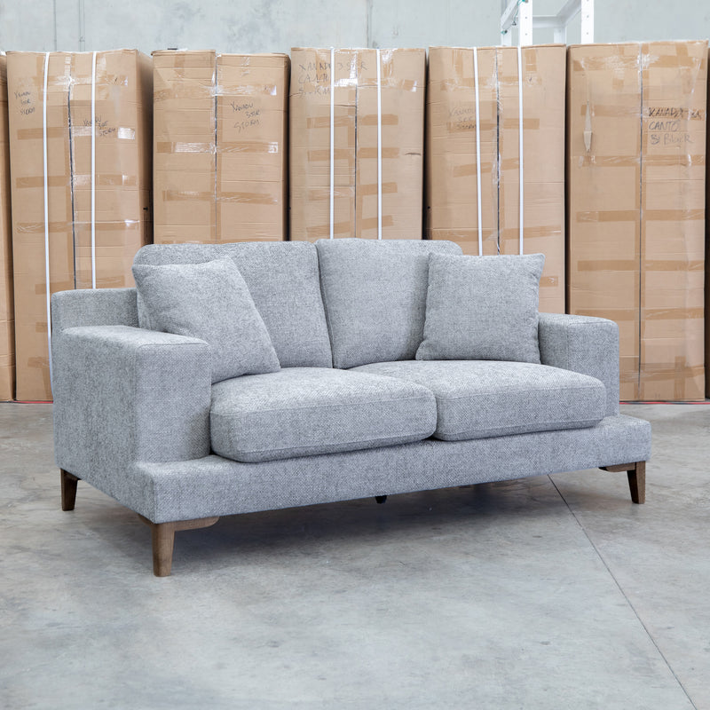 The Zuri Two Seat Sofa - Slate