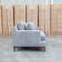 The Zuri Two Seat Sofa - Slate