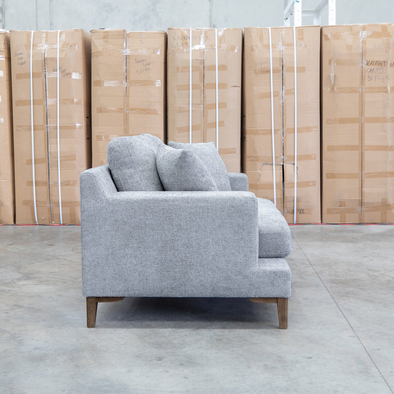 The Zuri Two Seat Sofa - Slate