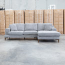 Zuri Three Seat RHF Chaise - Slate - Available After 17th July