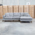 The Zuri Three Seat RHF Chaise - Slate