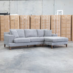 The Zuri Three Seat RHF Chaise - Slate available to purchase from Warehouse Furniture Clearance at our next sale event.