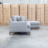 The Zuri Three Seat RHF Chaise - Slate