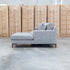 The Zuri Three Seat RHF Chaise - Slate