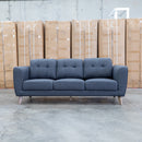 Joelle Three Seat Sofa - Carbon - Available After 9th July