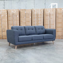 Joelle Three Seat Sofa - Carbon - Available After 9th July