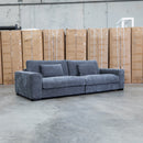 Marbella Oversized Three Seat Sofa - Licorice