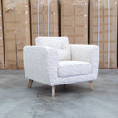 Joelle Single Armchair - Sandstone - Available After 9th July