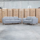 Joelle Two Seat Sofa - Ash - Available After 9th July