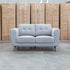 The Joelle Two Seat Sofa - Ash