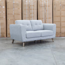Joelle Two Seat Sofa - Ash - Available After 9th July