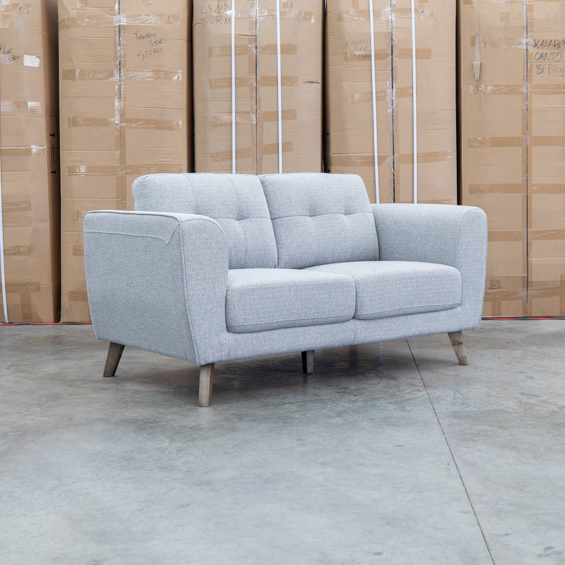 The Joelle Two Seat Sofa - Ash
