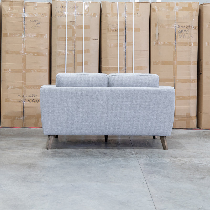 The Joelle Two Seat Sofa - Ash