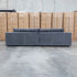 Solstice Feather & Foam Oversized Four Seat Sofa - Carbon