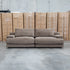 Solstice Feather & Foam Oversized Three Seat Sofa - Chocolate