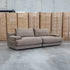 Solstice Feather & Foam Oversized Three Seat Sofa - Chocolate