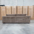Solstice Feather & Foam Oversized Three Seat Sofa - Chocolate