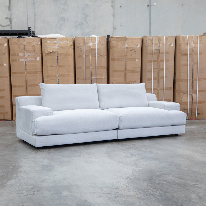 Solstice Feather & Foam Oversized Three Seat Sofa - Oat