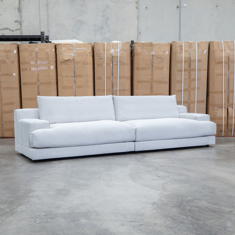 Solstice Feather & Foam Oversized Four Seat Sofa - Oat