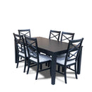 The Somerton 180cm Black Dining Table available to purchase from Warehouse Furniture Clearance at our next sale event.