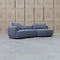 The Sorrento Curved RHF Chaise Lounge - Charcoal available to purchase from Warehouse Furniture Clearance at our next sale event.
